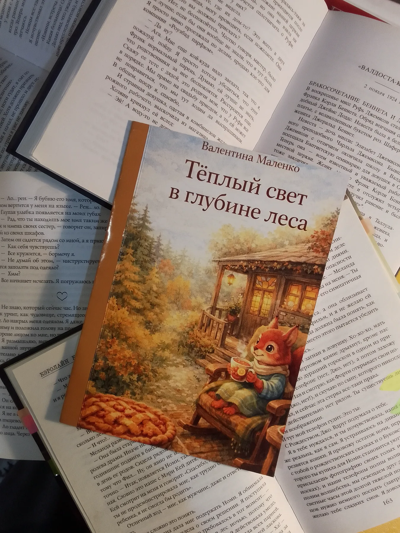 Книга автора «Тёплый свет в глубине леса»